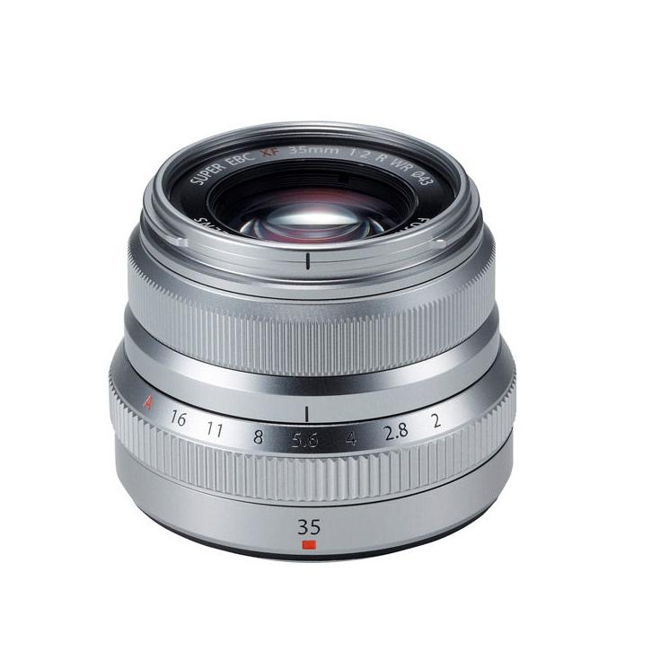 Fujinon Lens XF 35mm F2.0 R WR Silver