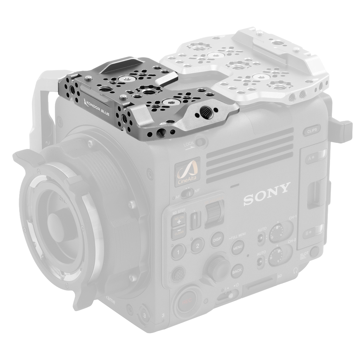 Kondor Blue Sony Burano Cage (Demi-haut OTAN plaque) (Gris sidéral)