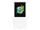 GreenTouch SIX 128GB MP3 Player - No SD Slot (White)
