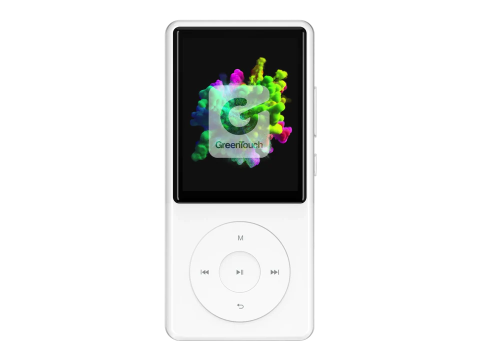 GreenTouch SIX 128GB MP3 Player - No SD Slot (White)