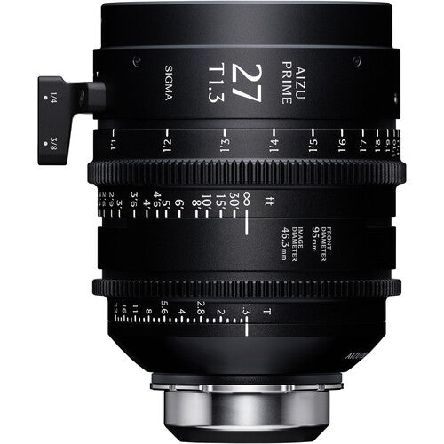 Sigma Aizu Prime 27mm T1.3 LF Cinéma Objectif (Sony E)