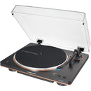 Audio-Technica Consumer AT-LP70XBT Fully Automatic Belt-Drive Turntable with Bluetooth (Black and Bronze)