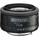 Pentax smc pentax-fa 50 mm f / 1,4 classique Objectif