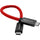 Kondor Blue USB C to USB C High Speed Cable for SSD Recording (8.5") (Cardinal Red)