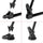 SHAPE FOCUS 12 Tripod + Mid-Level Spreader + Fluid Head with Red Lock Legs