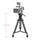SHAPE FOCUS 12 Tripod + Mid-Level Spreader + Fluid Head with Red Lock Legs