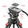 SHAPE FOCUS 18 Tripod + Mid-Level Spreader + Fluid Head with Red Lock Legs