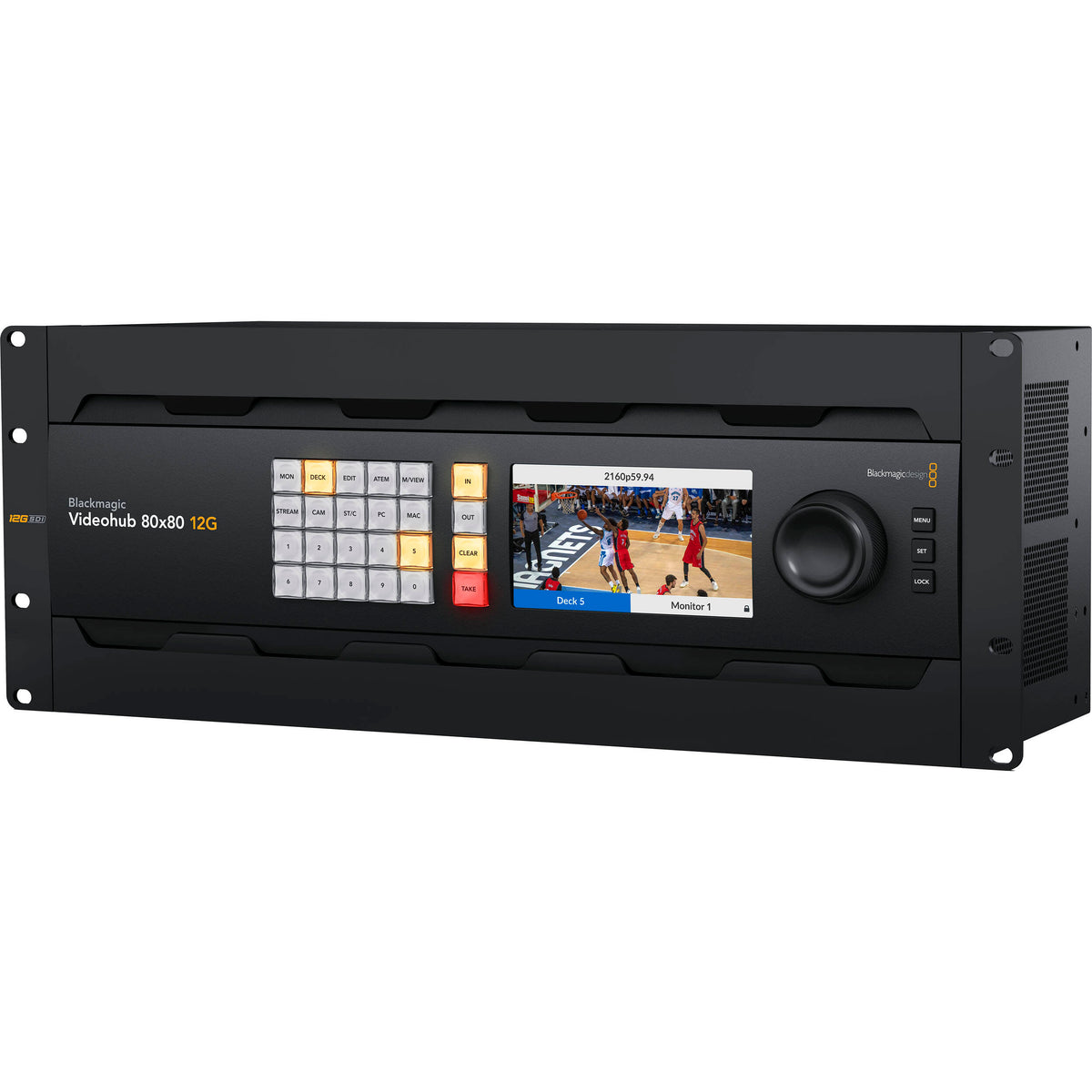 Blackmagic Design Videohub 80x80 12G Routing Switcher