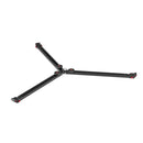 Manfrotto Nitrotech 608 Tête de fluide avec 635 fibre de carbone à jambe à une jambe rapide trépied