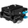 Kondor Blue 501 Plaque de base réglable (501 QR) (Raven Noir)