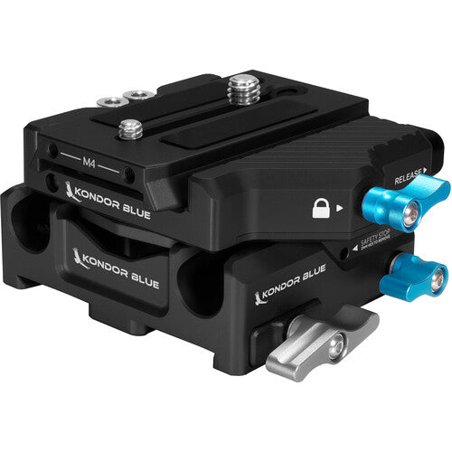 Kondor Blue 501 Adjustable Baseplate (501 QR)(Raven Black)