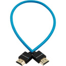 Kondor Blue HDMI to HDMI 16" Thin Braided Cable for on Camera Monitors (Kondor Blue)