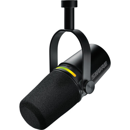 Microphone de la parole Shure XLR / USB - noir
