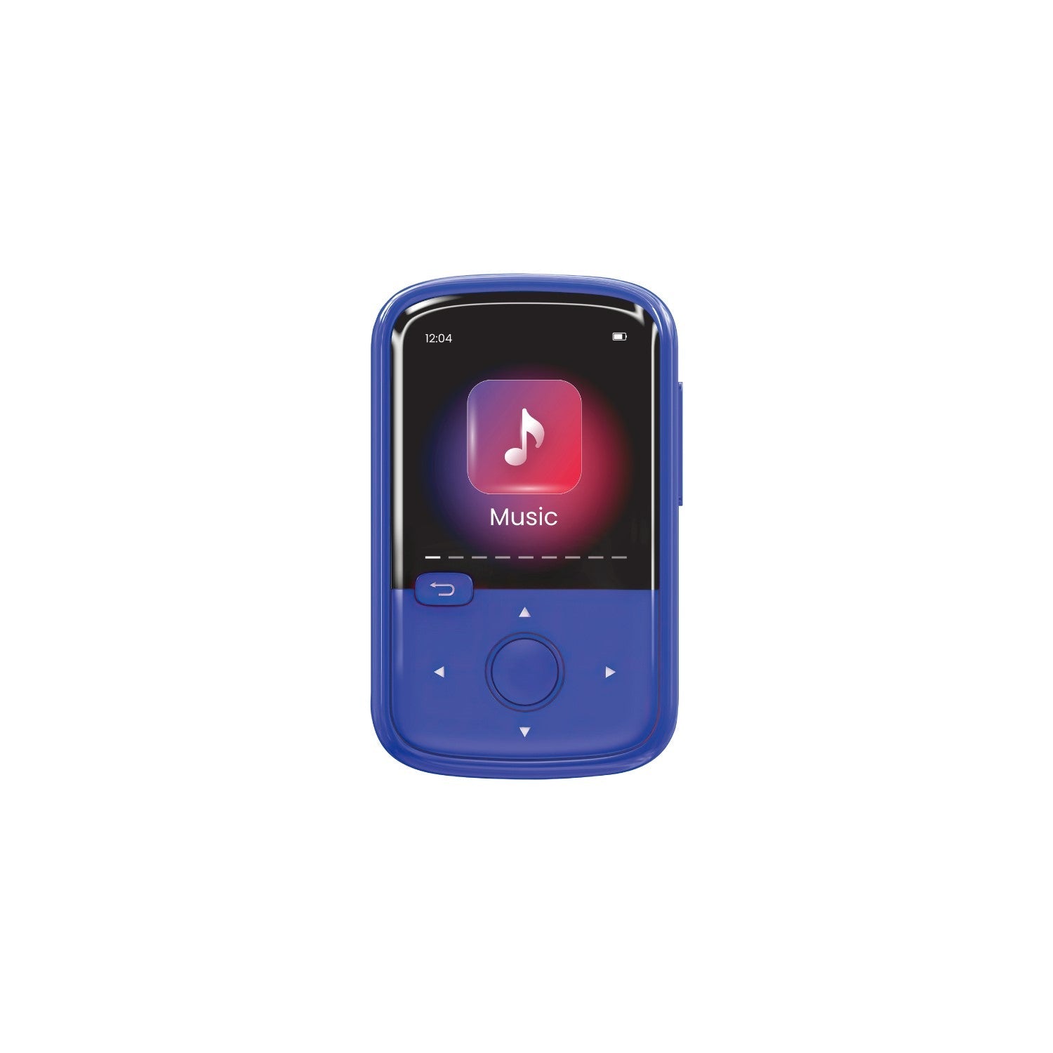 Greentouch Klip Mini 64GB MP3 Player - With SD Slot - Blue