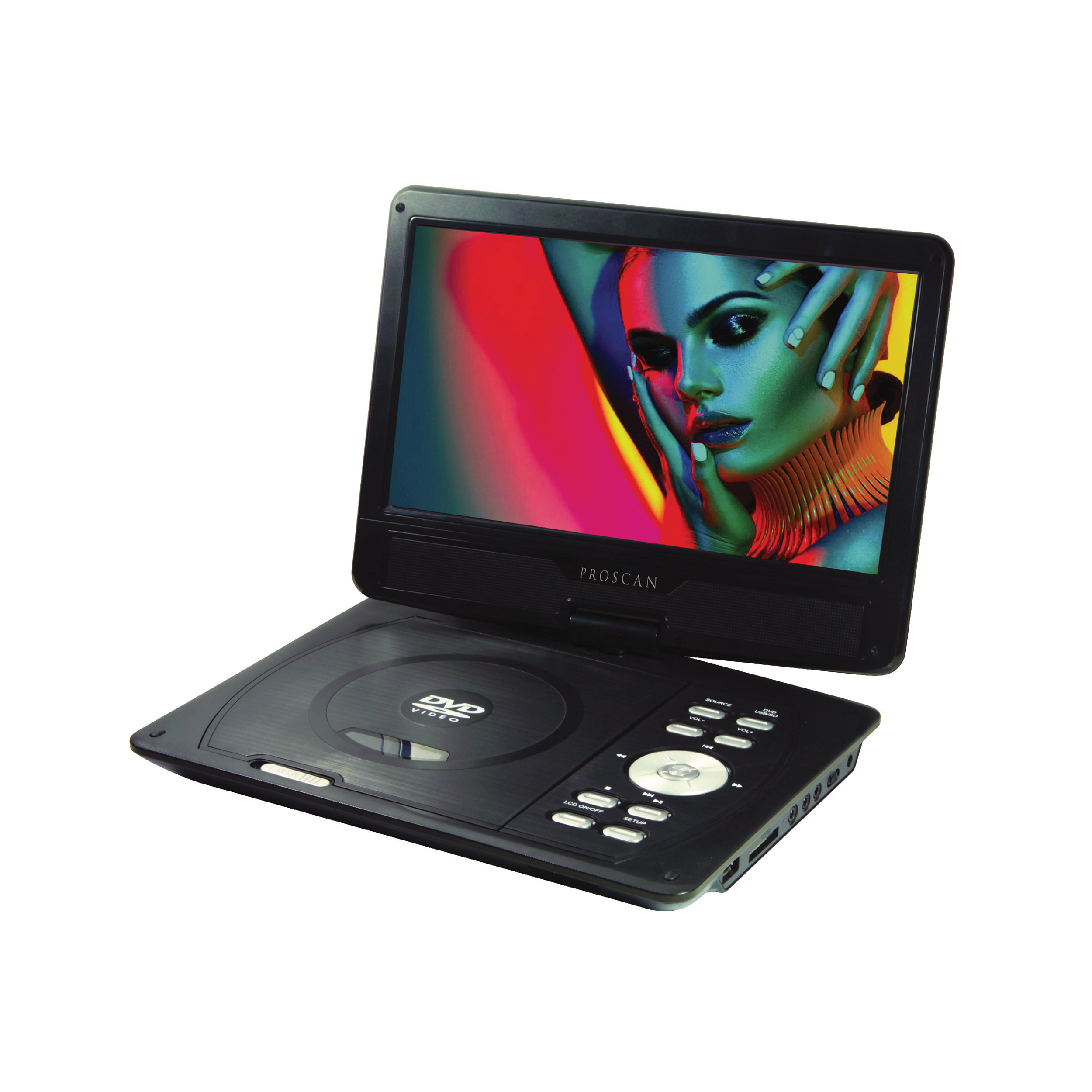 Sylvania 10 ″ Portable DVD Player - Batterie 5HR
