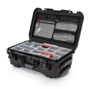 Kit photo professionnel avec étui rigide respectueux de l'environnement Nanuk-R 935 - Noir(Noir, 28,5 L, avec couvercle, avec séparateur)