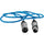 Kondor Blue Câble audio XLR mâle vers XLR femelle pour un son équilibré professionnel (5 pieds)