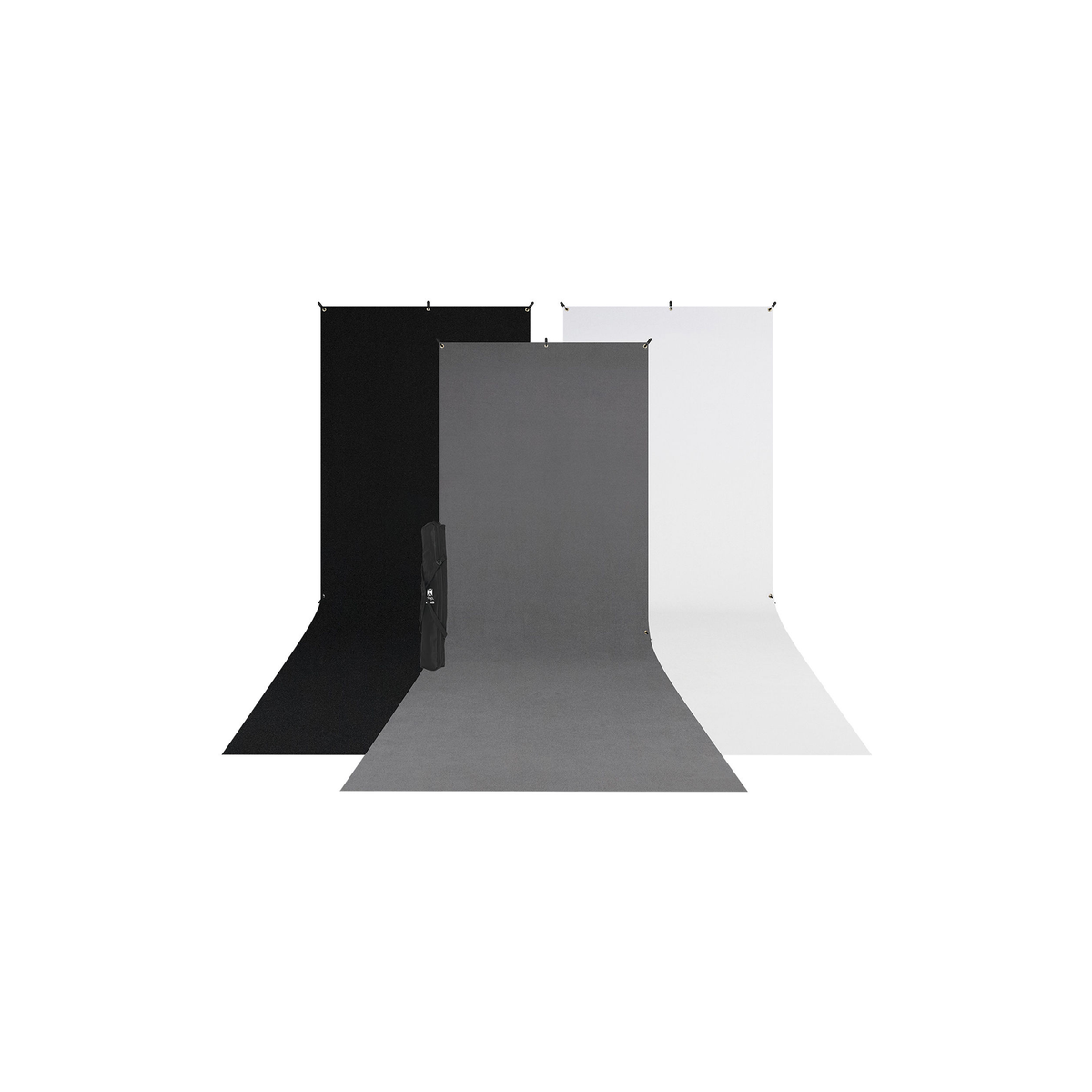 Westcott X-Drop 3-Pack Sweep Backdrop Kit (5' x 12')