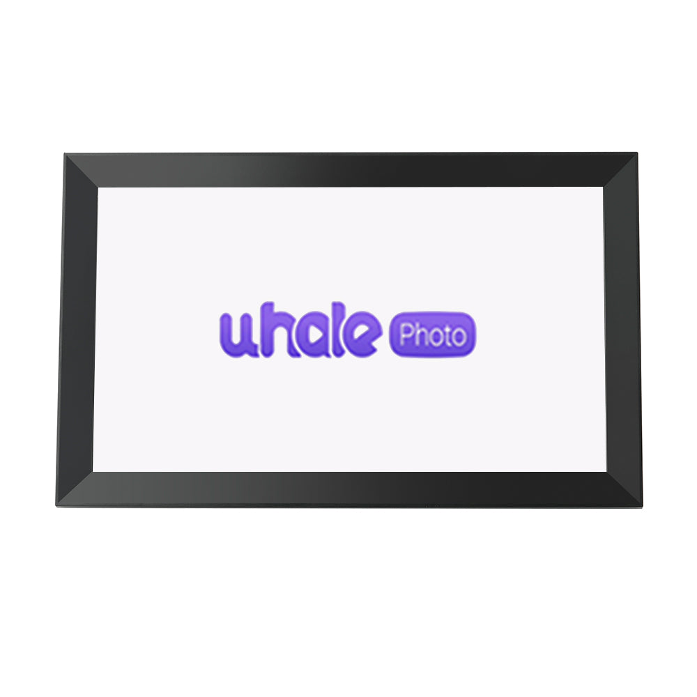 Uhale 15.6″ WiFi Digital Photo Frame – 1080p Touchscreen, App Photo Sharing, Gift-Ready - Black