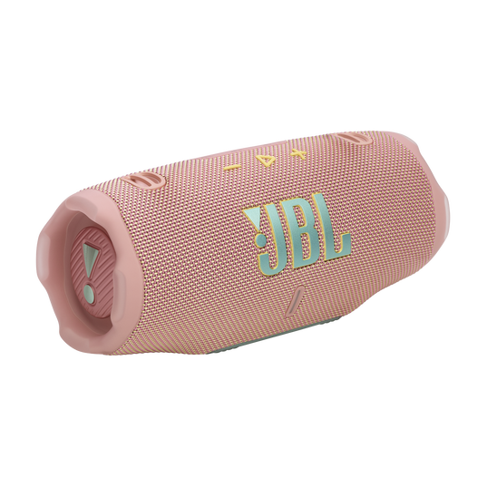 JBL Charge 6 Portable Bluetooth Speaker (Pink)