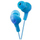JVC Gumy PLUS Inner Ear Headphones (Peppermint Blue)