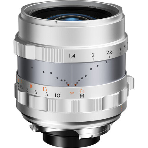 Thypoch Simera 28mm f/1.4 Type II Objectif (Leica M, Argent)