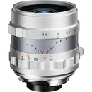Thypoch Simera 28mm f/1.4 Type II Objectif (Leica M, Argent)