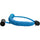 Kondor Blue 12-24" Coiled Low Profile Right Angle XLR Cable (Kondor Blue)