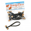 BongoTies 5" Elastic Cable Ties (10-Pack, Black)