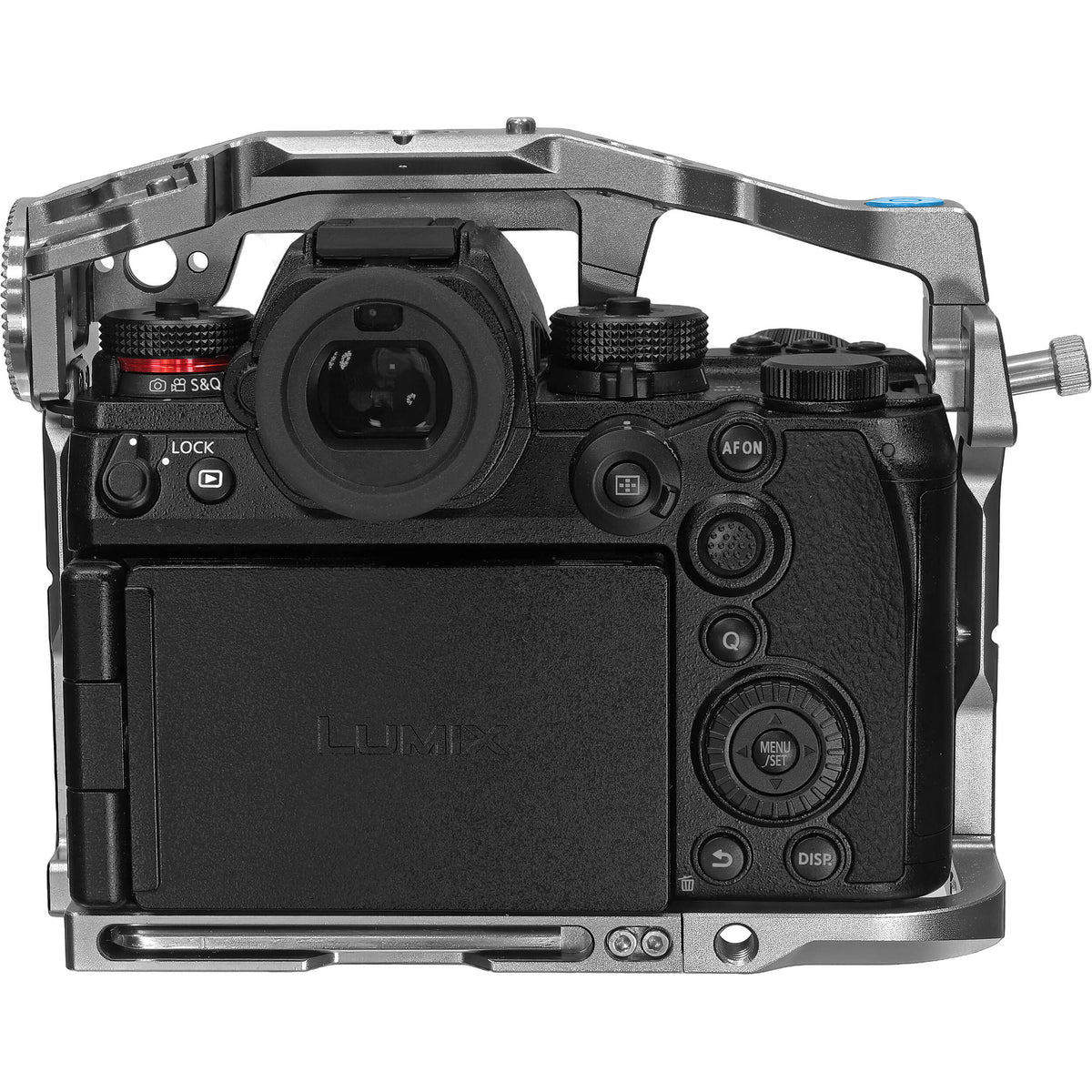 Cage Panasonic LUMIX S1RII bleu Kondor (cage uniquement) (gris sidéral)