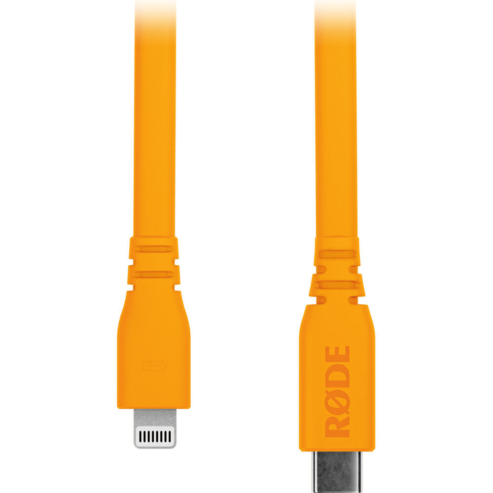 RODE SC21 Lightning to USB-C Cable (Orange, 11.8")