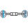 Kondor Blue Cine Magic Arm Barre d'extension 10,2 cm (double rotule) (Gris sidéral)