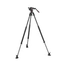 Manfrotto Nitrotech 608 Fluid Head with 635 FAST Single Leg Carbon Fiber Tripod