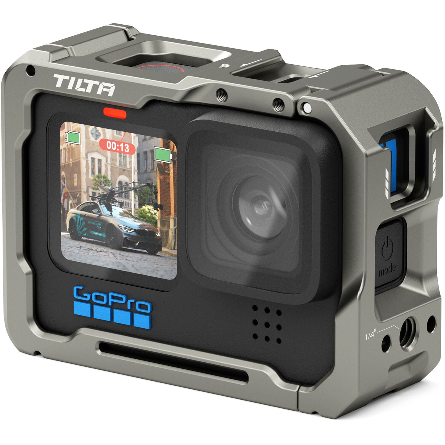 Tilta Cage complète de la caméra pour GoPro Hero11 (Grey Titanium)