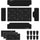 CRDBAG GRID-DIVIDE Carry-On Universal Kit