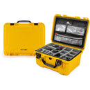 Nanuk 933 Case with Dividers and Lid Organizer (Yellow)