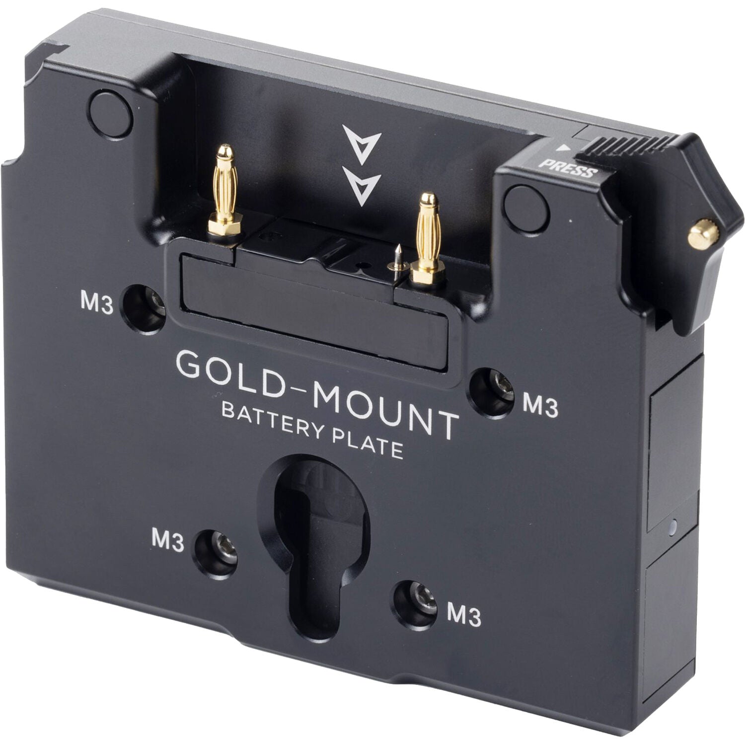 Tilta Battery Plate for KOMODO Advanced Power Distribution Module (Black, Gold Mount)