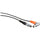 Teradek RT Latitude MDR Reverse 2-Pin LEMO Power Cable (16", RA to Straight)