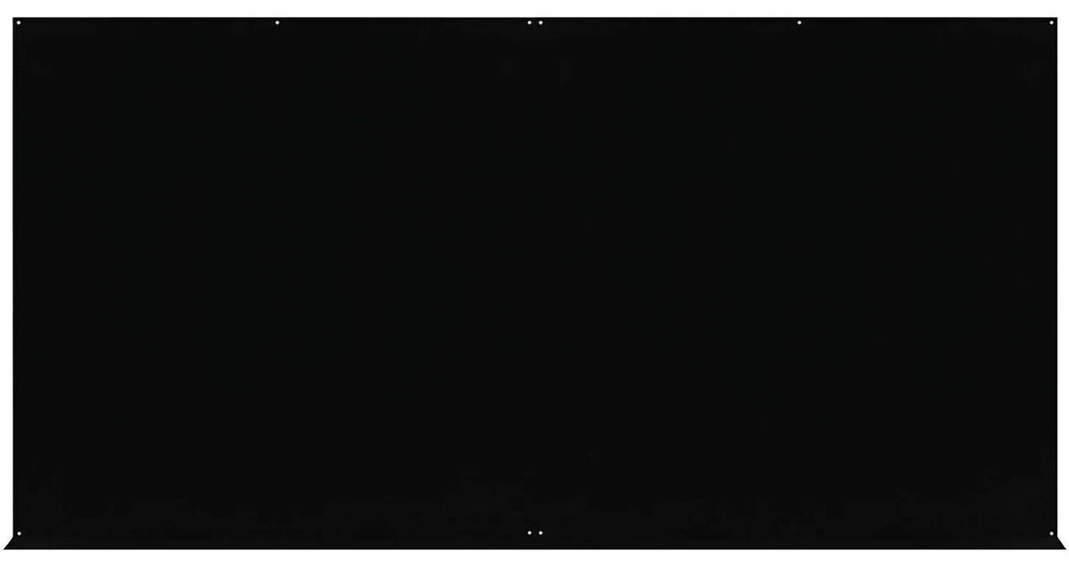 Westcott X-Drop Pro Wrinkle-Resistant Backdrop (Rich Black, 16 x 8')