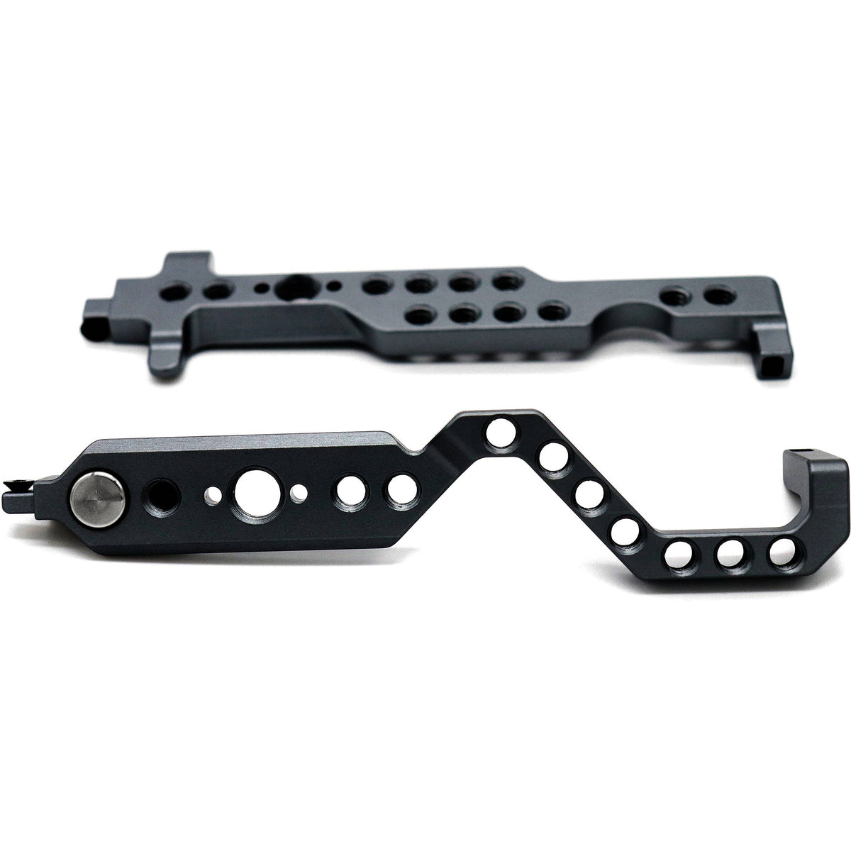 Kondor Blue Canon Arca R5 Battery Grip Mod Kit : longs rails latéraux (Raven Noir)