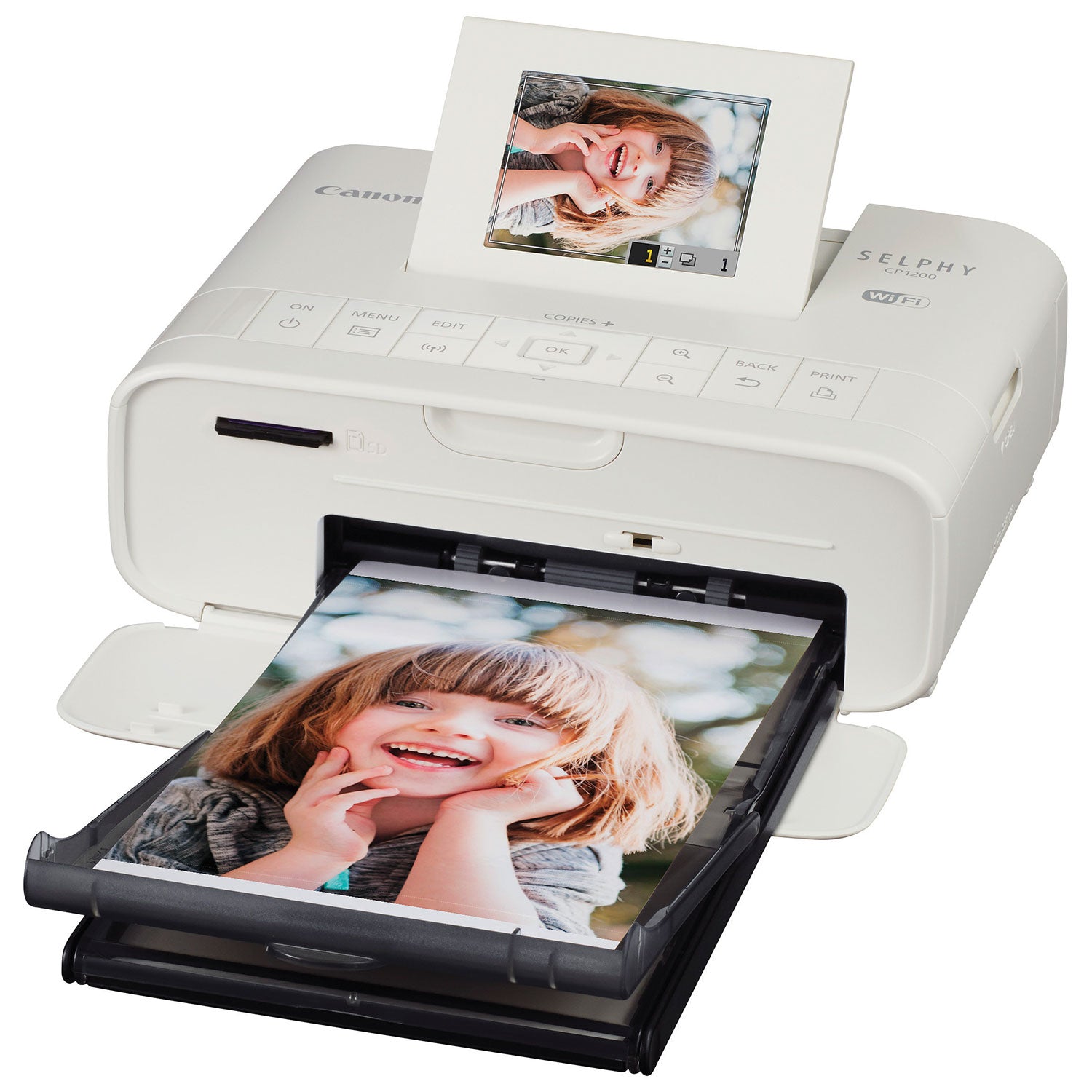 Canon Selphy CP1200 imprimante photo compacte sans fil blanc