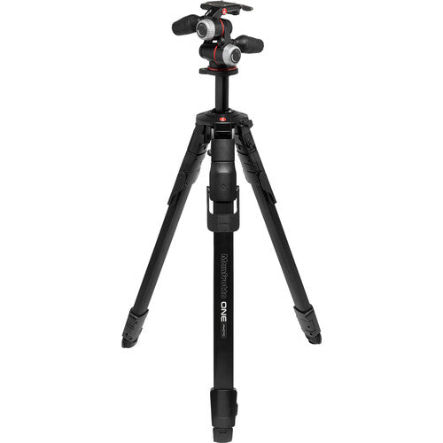 Manfrotto ONE Photo Aluminium trépied avec tête panoramique/inclinaison XPRO à 3 voies