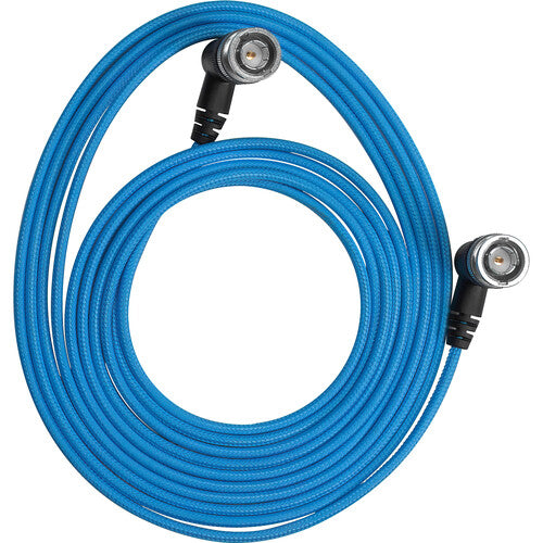 Kondor Blue Ultra Thin 6G SDI Video Cable Right Angle BNC (10ft)
