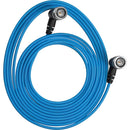 Kondor Blue Ultra Thin 6G SDI Video Cable Right Angle BNC (10ft)