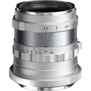Thypoch Simera 50mm f/1.4 Objectif (Nikon Z, Argent)