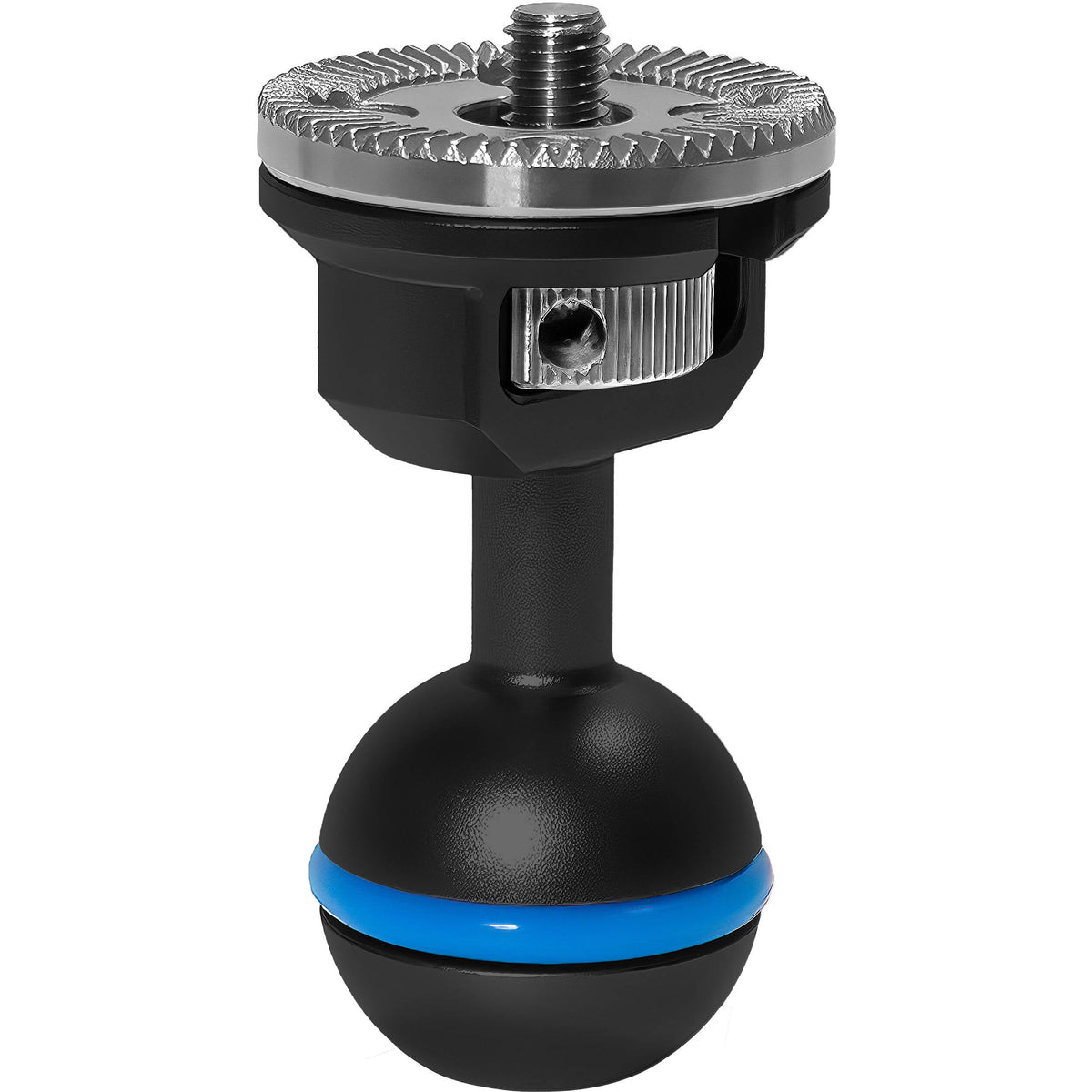 Rotule bleue Kondor vers rosace ARRI pour bras magiques (Raven Noir)