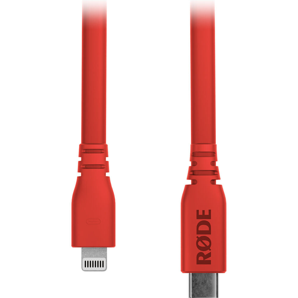 RODE SC21 Lightning to USB-C Cable (Red, 11.8")