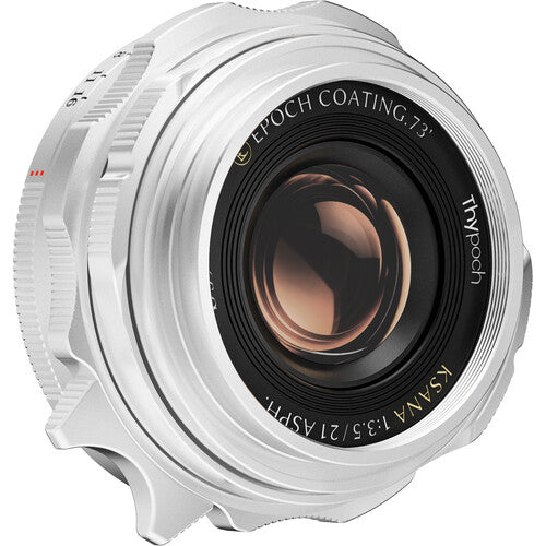 Thypoch Ksana 21 mm f/3,5 ASPH Objectif (Leica M, Argent)