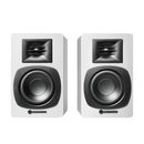 Audio-Technica AT-SP3x en haut-parleurs de bibliothèque sans fil actif (blanc)
