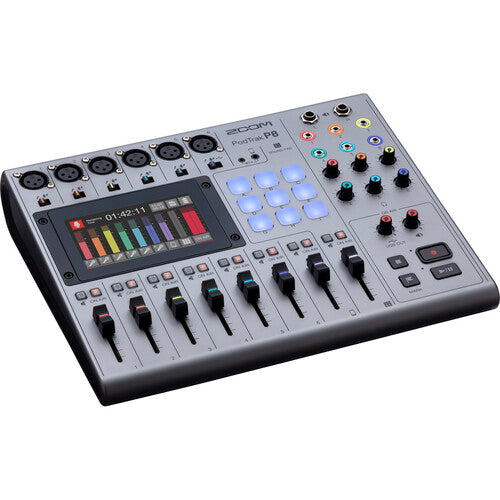 Enregistreur de podcast multipiste portable Zoom PodTrak P8
